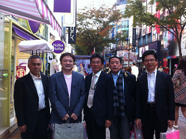 韓国企業とのオンライン商談風景